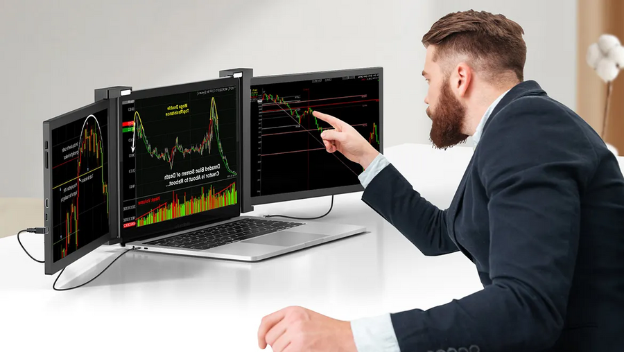 FQQ | Tri Screen & Monitor Extenders for Your Laptop