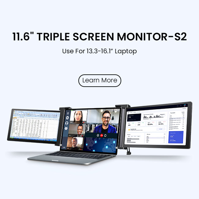 FQQ | Tri Screen & Monitor Extenders for Your Laptop
